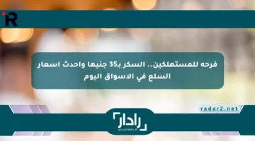 فرحة للمستهلكين.. السكر بـ35 جنيها وأحدث أسعار السلع في الأسواق اليوم